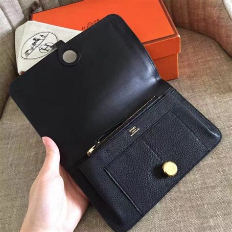 vintage hermes dogon wallet|Hermes havane wallet.